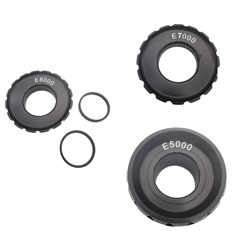 Для SHIMANO среднего двигателя стальная крышка замка кривошипа E7000 аксессуары для