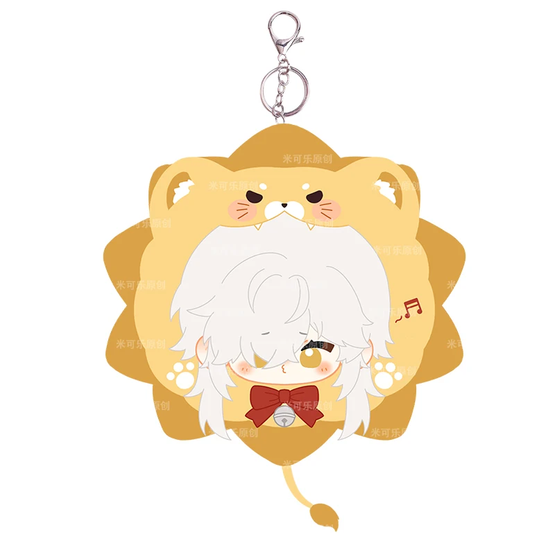 Аниме Honkai: Star Rail Jing Yuan сумка для наушников Мягкая Плюшевая Кукла Игрушка кошелек