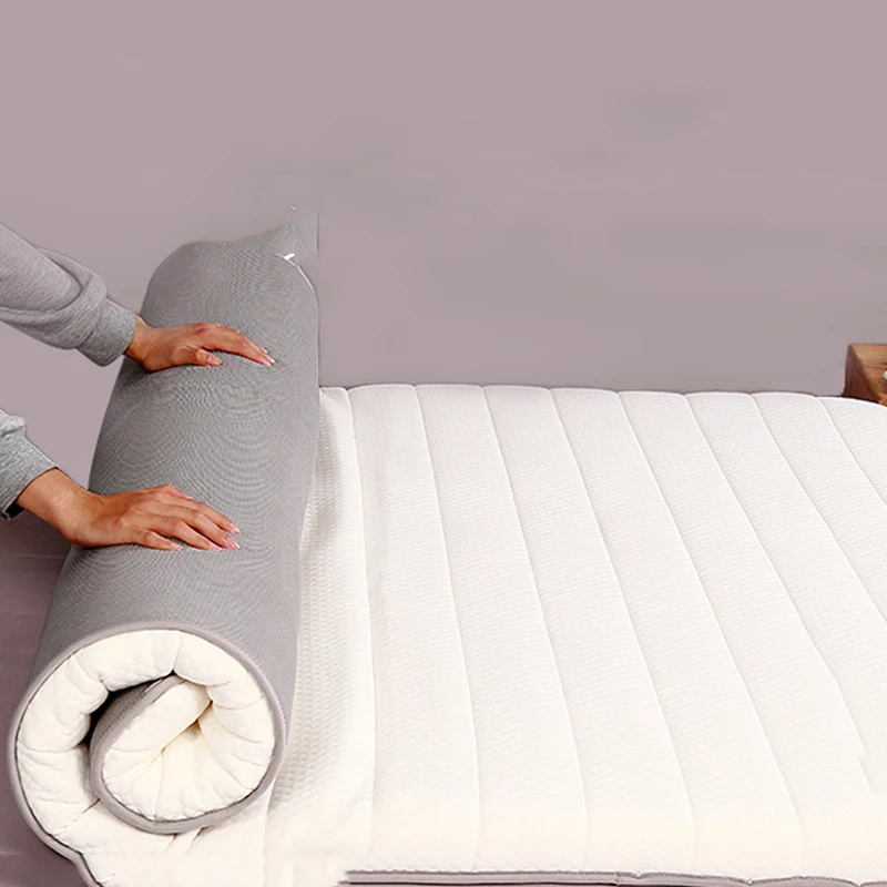 

Natural Latex Modern Mattresses Double Comfort Sleep Tatami Student Camping Mattresses Single Bed Colchonetas Bedroom Furniture