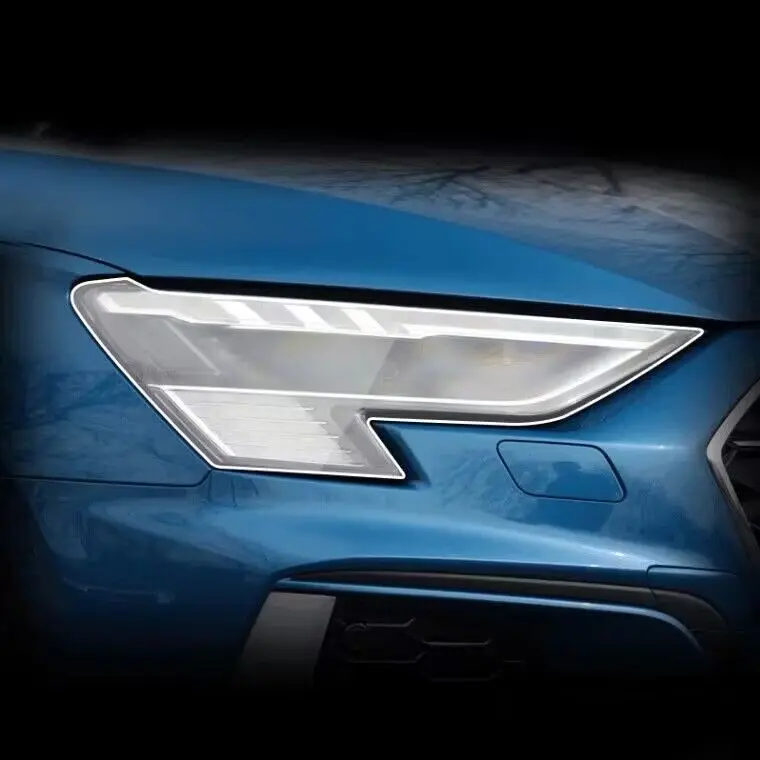 

For Audi A3 8Y 2020-2023 Car Exterior Headlight Anti-scratch TPU Protective film Anti-scratch Repair film Accessories Refit