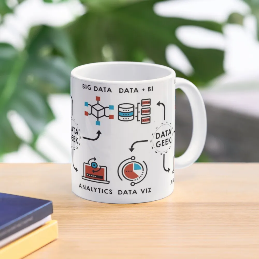 Футболка Data для аналитиков данных научная кружка чашка печать подарков