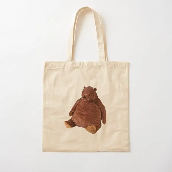 

Djungelskog Cotton Canvas Bag Fabric Handbag Foldable Reusable Ladies Shoulder Bag Casual Grocery Tote Travel Designer Unisex