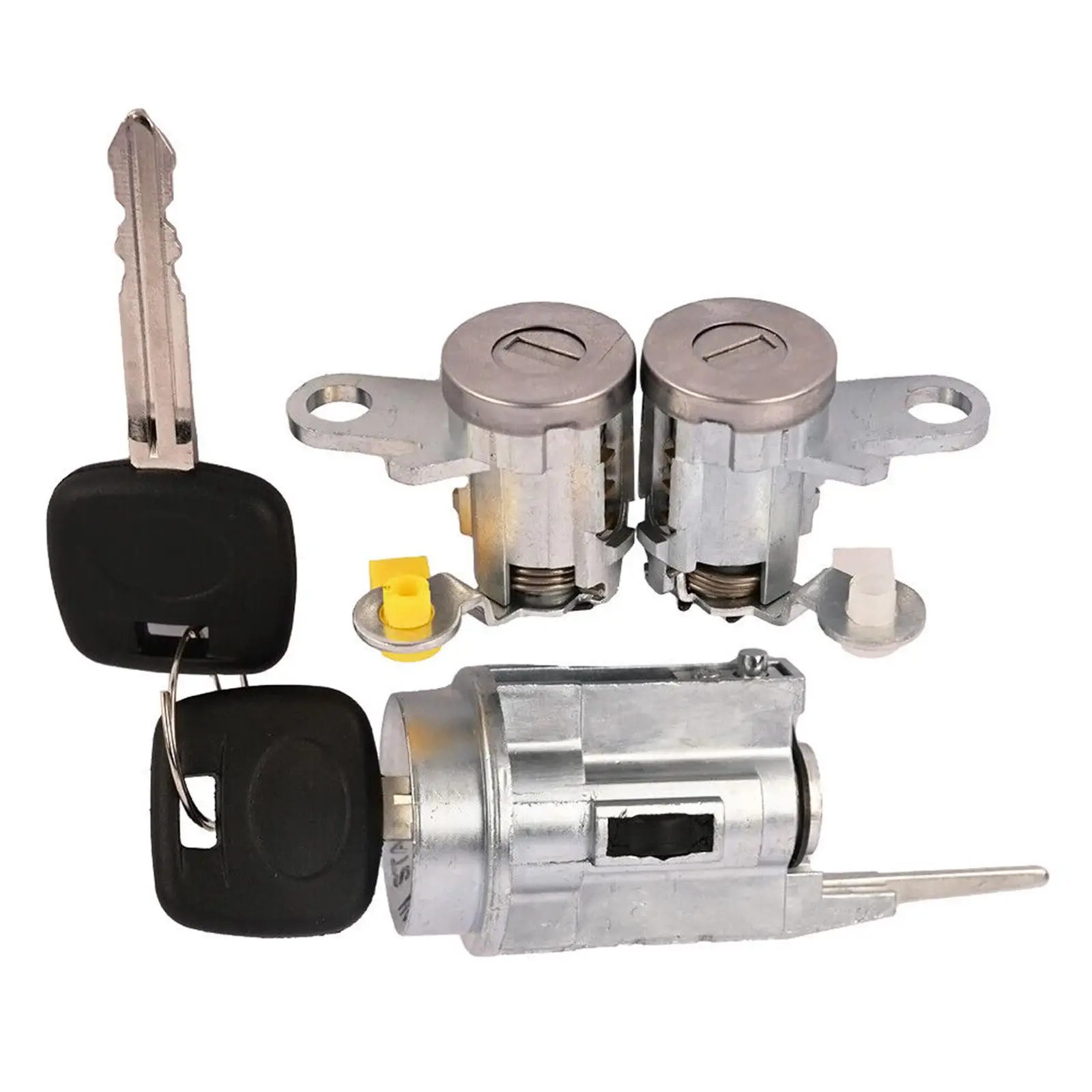 Комплект цилиндров дверного замка и зажигания с 2 ключами для Toyota tacoma 99-03