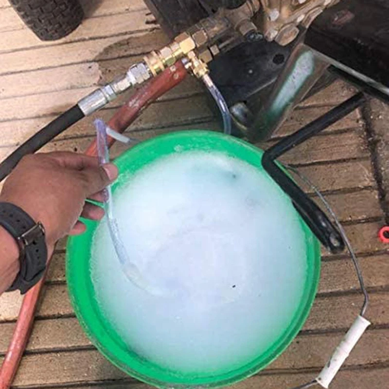 Регулируемый набор инжекторов для химикатов инжектор мыла мойки высокого