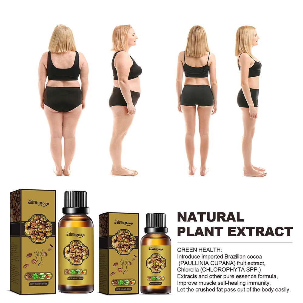 30/10ml caffeine slimming essential oil women lose weight slim dow products fat burning cellulite abdominal burner body massage |