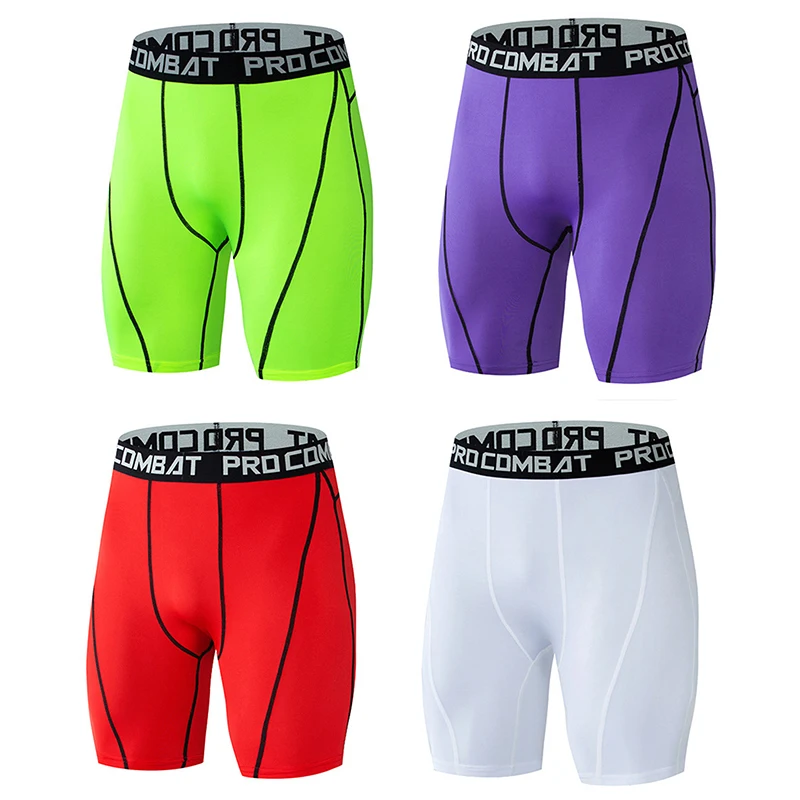 3Pcs Sports Fitness Pants Men's Basketball Shorts Workout Tights Gym Running Training Bottoming Mens Shorts Tight Men's Boxers