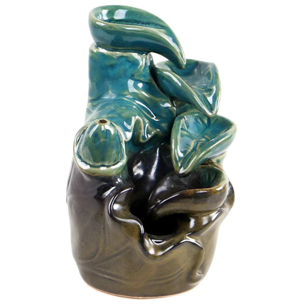 

Backflow Burner Ceramic Waterfall Holder Ceramic Cones Holder