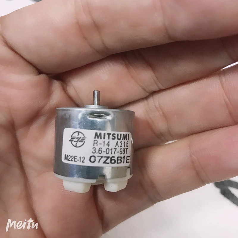 Япония Micro MITSUMI M22E-12 6-полюсный роторный двигатель DC 3V-6V 3,6 V 3,7 V мини-двигатель большой крутящий момент DIY машинка для татуировок