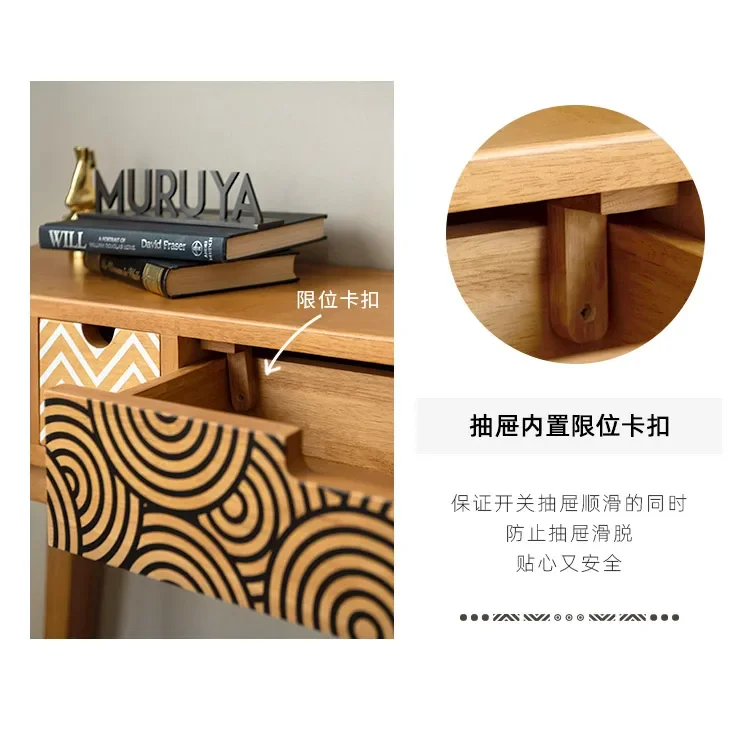 Стол из цельного дерева для прихожей. Скандинавский прихожая. Коридор. Простой