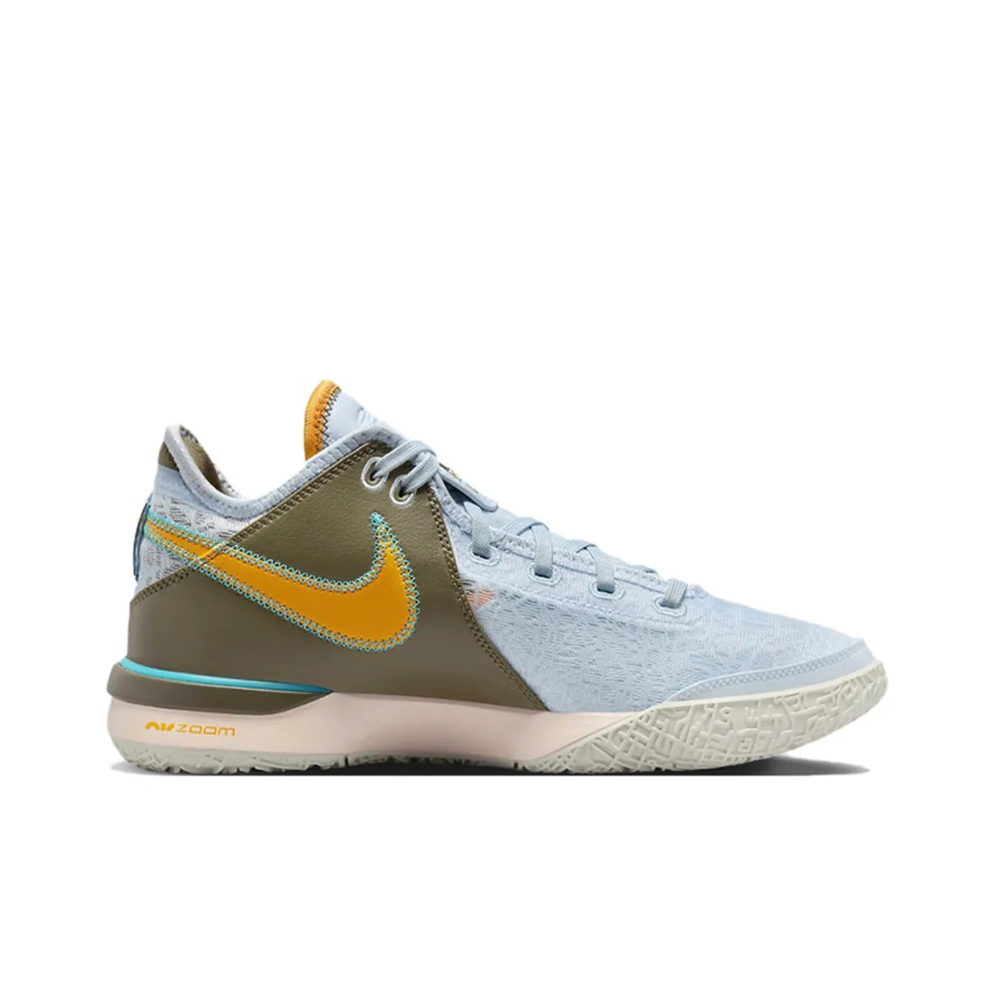 Фото Баскетбольные кроссовки Nike Zoom LeBron NXXT LeBron Fashion — нескользящие, прочные, с амортизацией, долговечные DR8788-400 №3