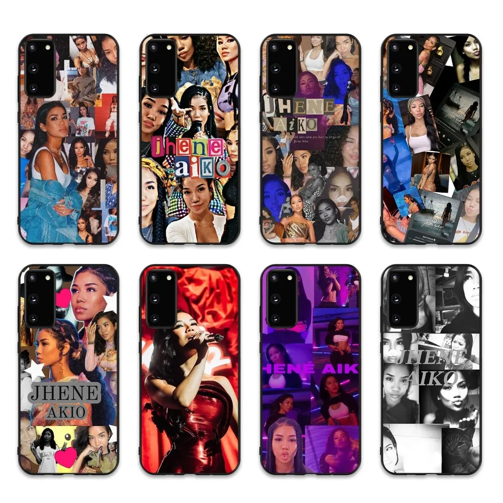 Чехол для телефона Singer J-Jhene-Aiko силиконовый чехол из ПК + ТПУ Samsung S10 20 30 22 23 24 Plus Lite