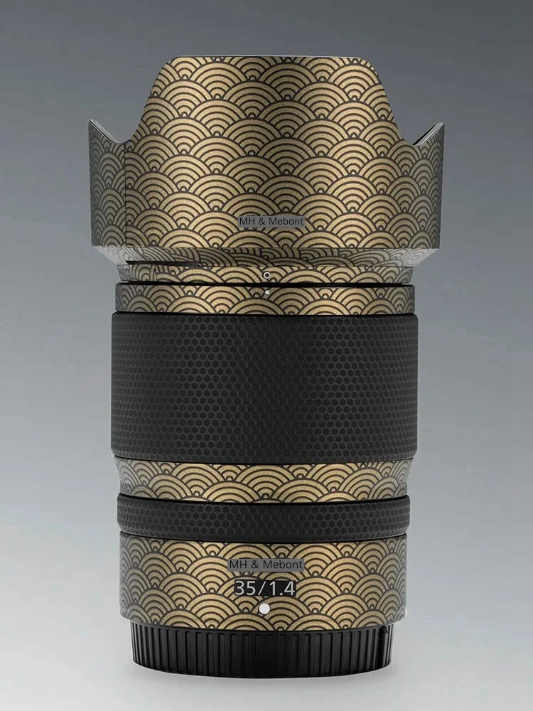 Индивидуальная наклейка для Nikon NIKKOR Z 35 мм F1.4 на объектив камеры виниловая пленка