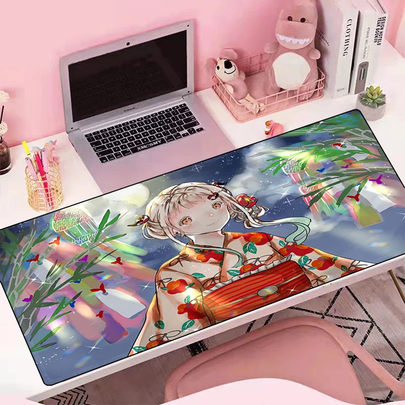 

Computer Mouse Pad Japan Jibaku Shounen Hanako Kun Mousepad Gamer 900x400 Xxl Desk Large Pc Accessories Extended Anime Playmat