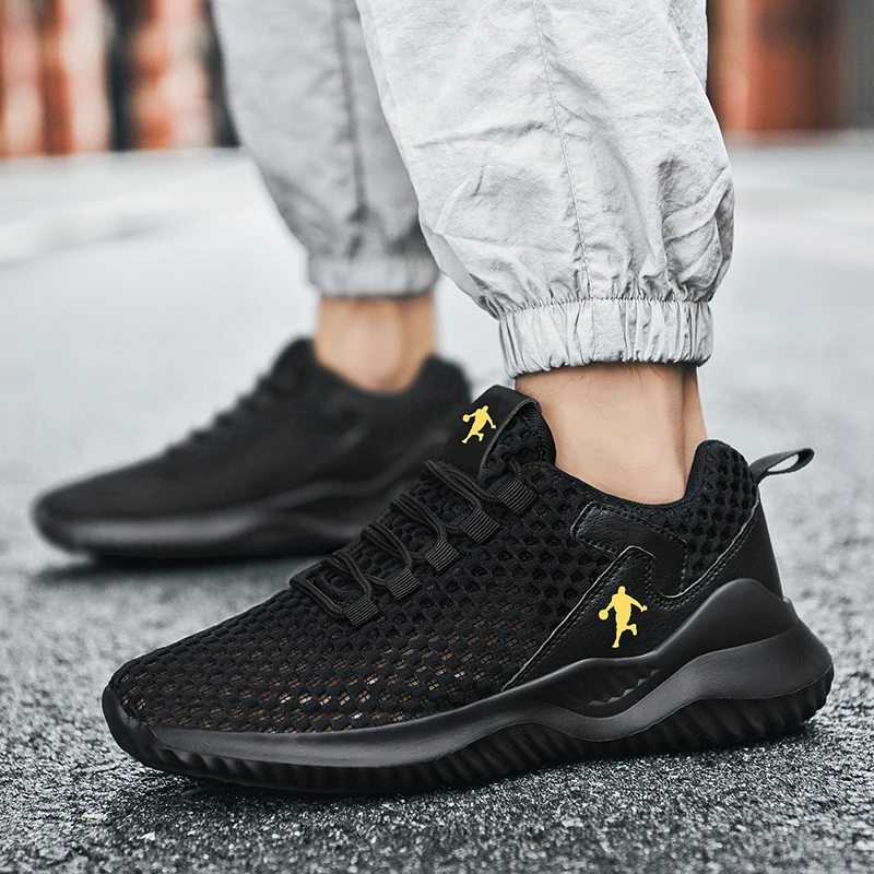 Men's Cushioning Running Shoes Mesh Breathable Lightweight Women Casual Sneakers Outdoor Sport Shoes for Male Female Sneakers