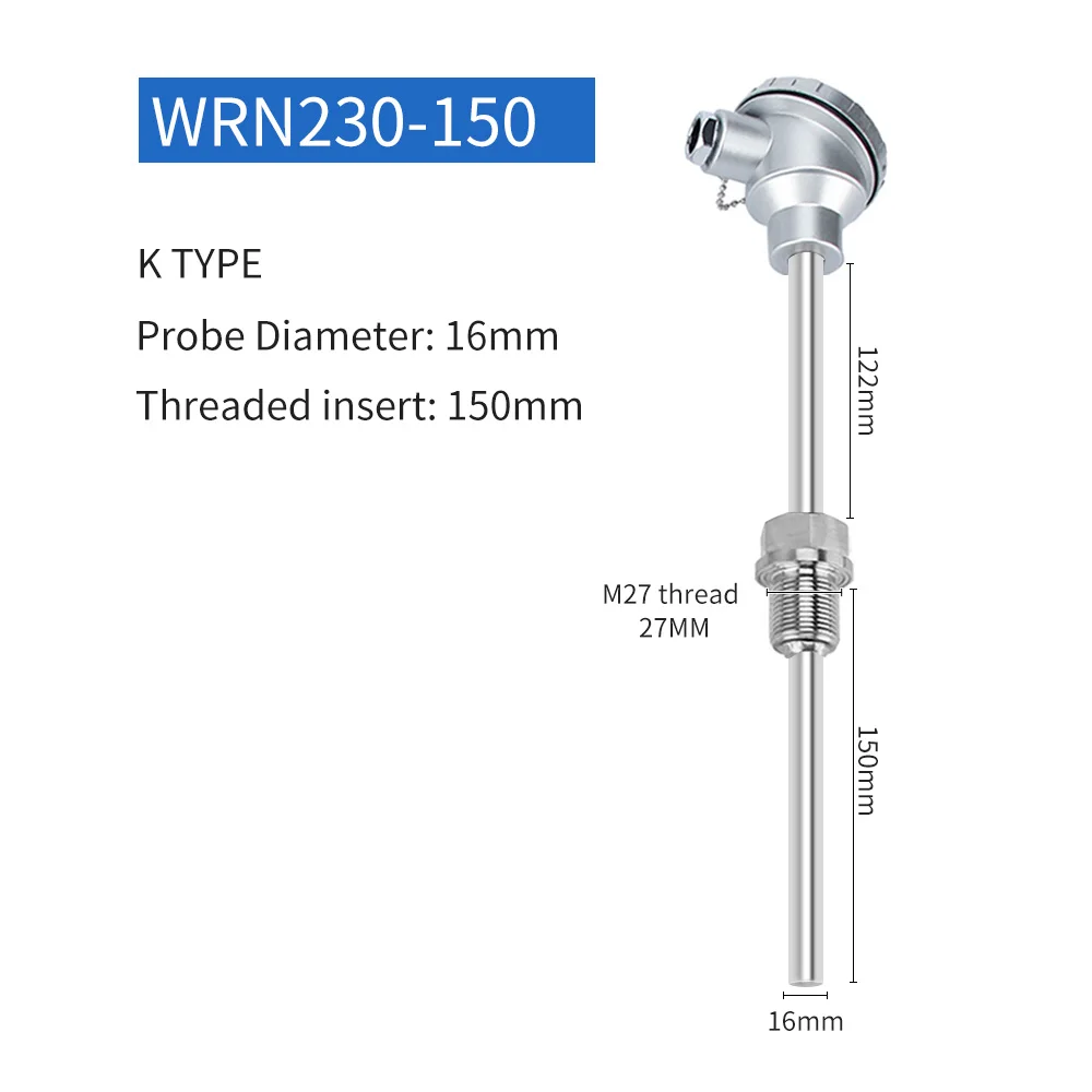 

Термодатчик K-типа CKCTINNER WRN-130/230