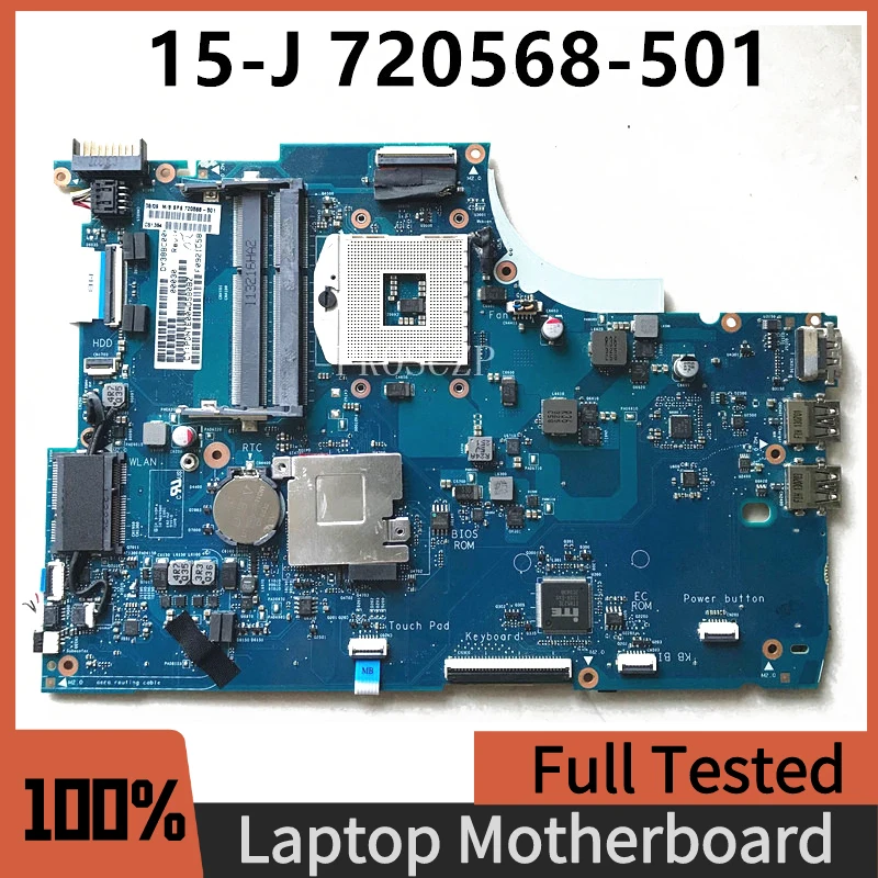 720568-501 720568-601 720568-001 Free Shipping High Quality Mainboard For HP Envy 15-J Laptop Motherboard 100% Full Working Well