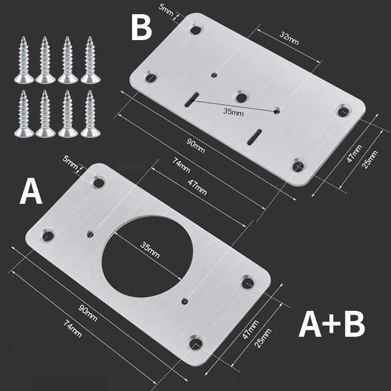 

Пластины для ремонта петель из нержавейки