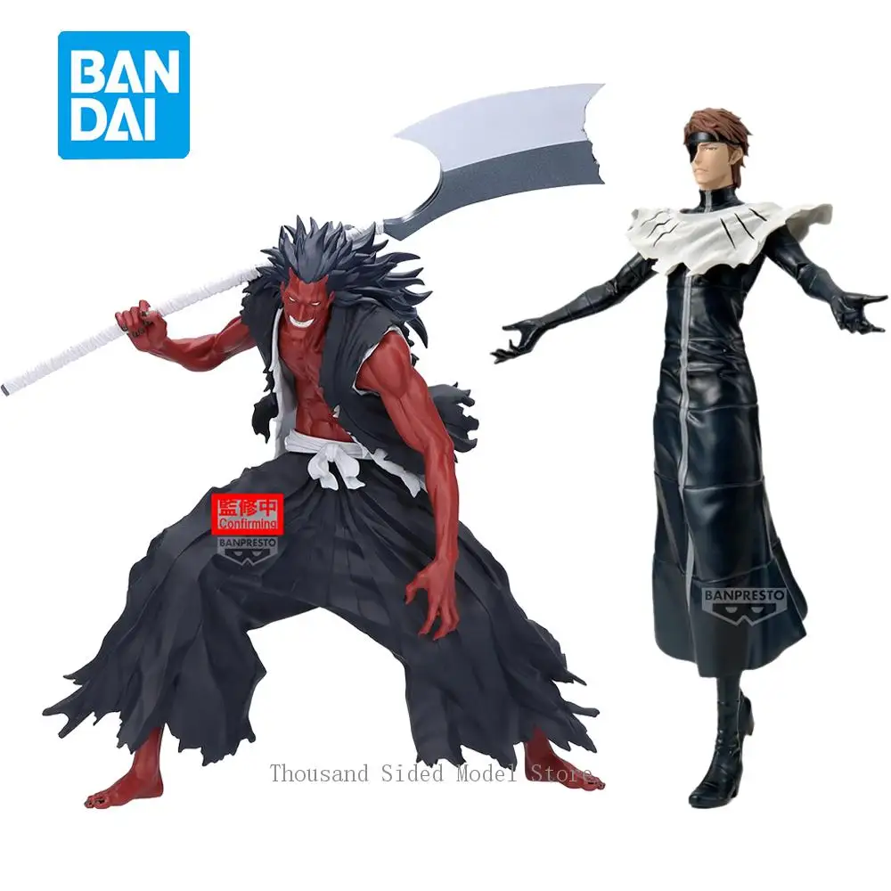 Фото Оригинальная фигурка Banpresto Grandista MAXIMATIC BLEACH: Айзен Сосуке, Зараки Кенпачи. Коллекционная модель, подарок на день рождения. №3