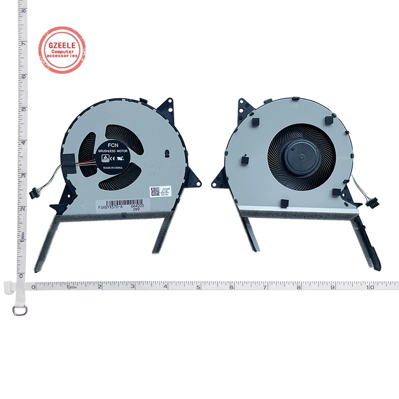 Оригинальный ЦП охлаждающий вентилятор для ASUS YX570Z YX570ZD YX570UD YX570D Y5000F K570U FX570UD FX570DD FX570ZD X570 X570U X570UD X570DD