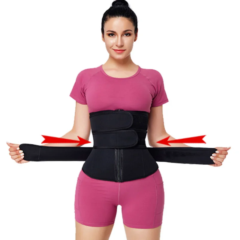 6XL Waist Trainer Body Shaper Slimming Belt Corset Sauna Shapewear Women fajas colombianas Belly Sheath Tummy Trimmer Cincher