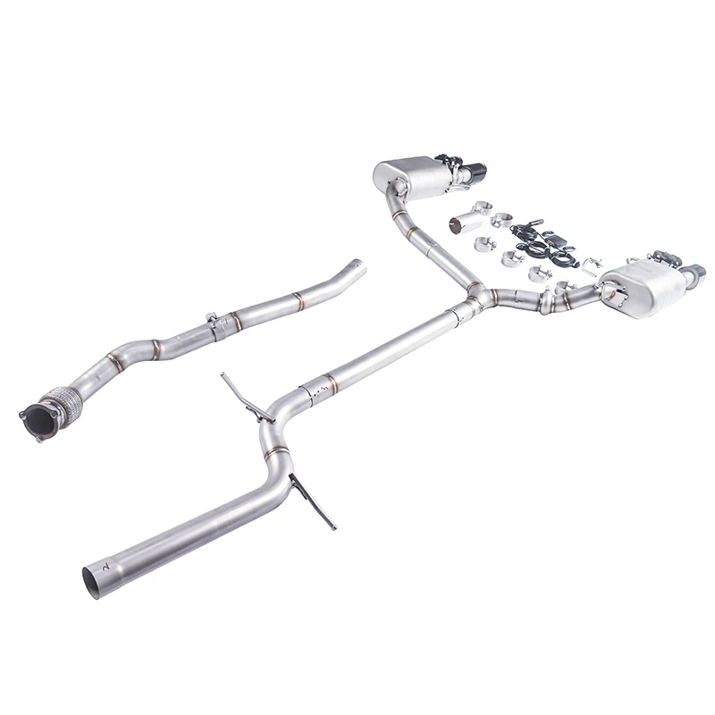 [Продукт на заказ] Подходит для 2008-2016 Audi A4 2.0T 1.8T B8 catback304 выхлопная система