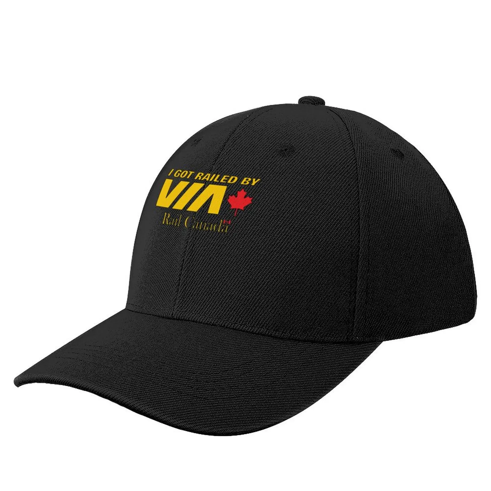 Классическая бейсболка I Got Railed by Via Rail Canada шляпа для рыбалки в стиле аниме кепки
