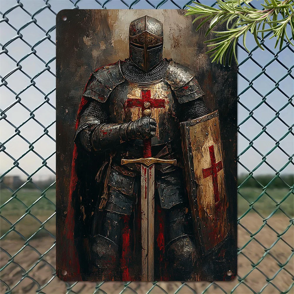 

Металлическая табличка Angel Warrior