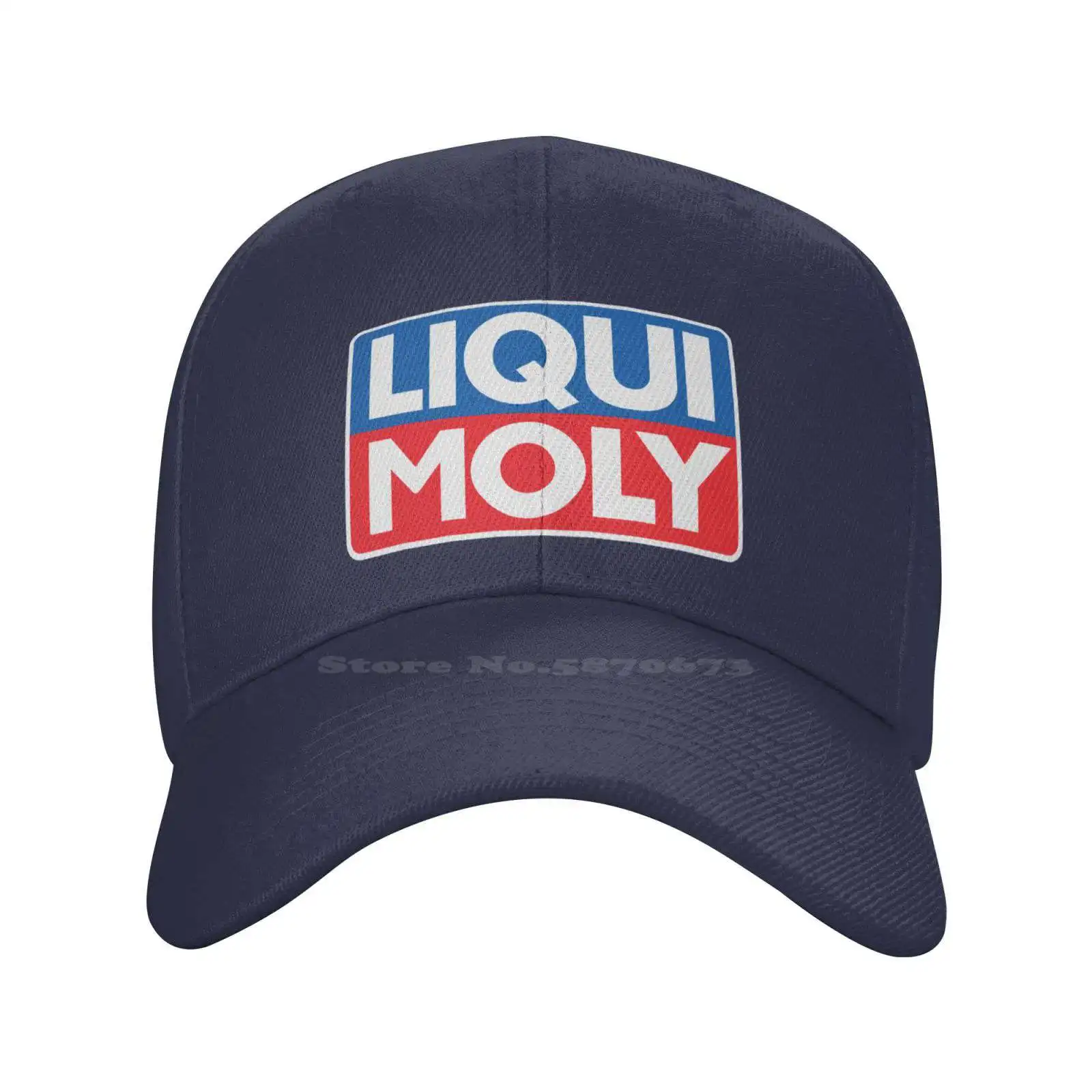 

Liqui Moly Logo Printed Graphic Brand Logo High-quality Denim cap Knitted hat Baseball cap