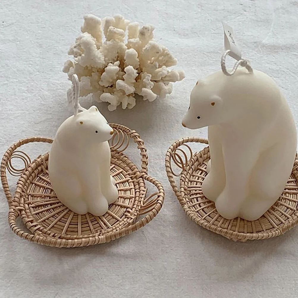 

2 Pcs Rattan Boho Placemats Coaster Home Heat Insulation Household Woven Retro Dinner Plates Vintage Braided Coasters