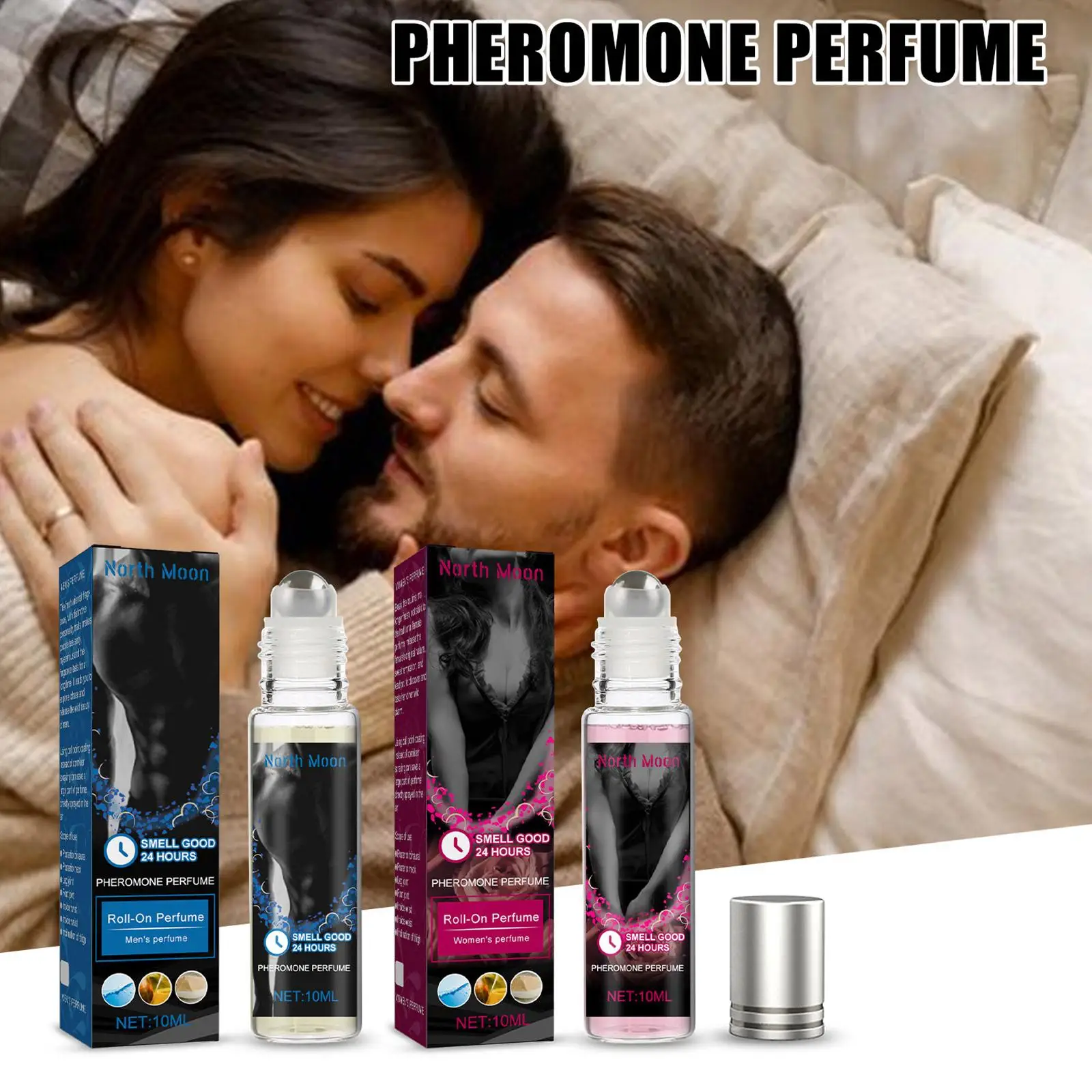 

10ML Roll-on Pheromone Perfume Men Women Parfume Intimate Partner Flirting Seduction Erotic Perfumes Sexy Fragrance Body Scent