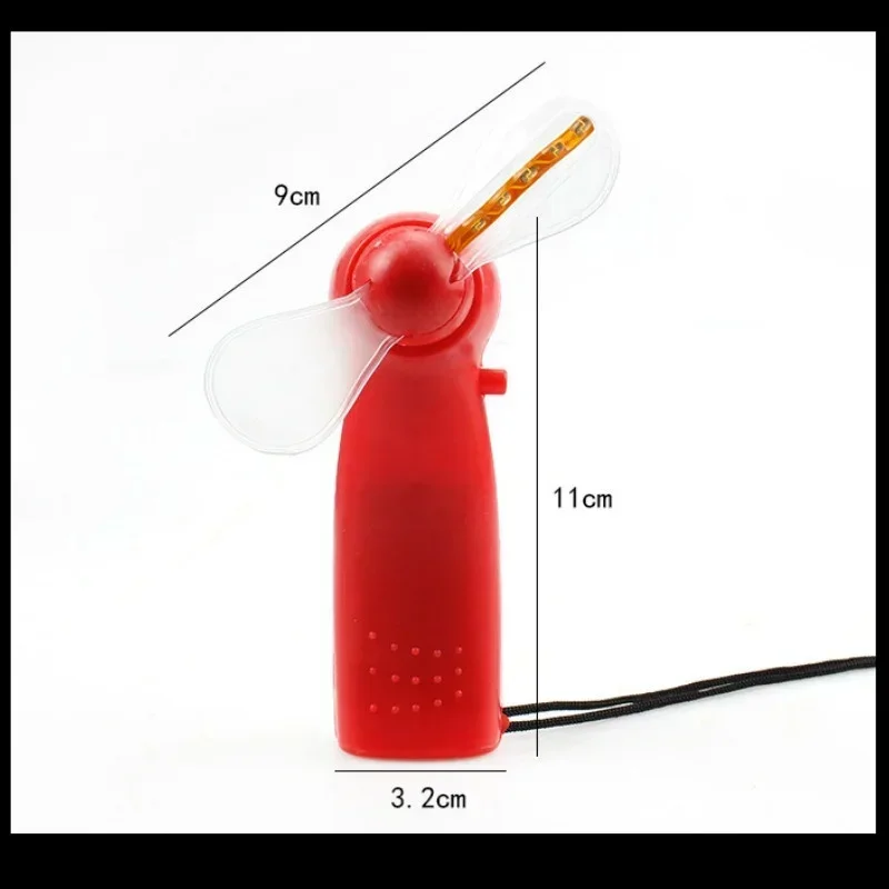 Милая миниатюрная светящаяся игрушка с электрическим вентилятором