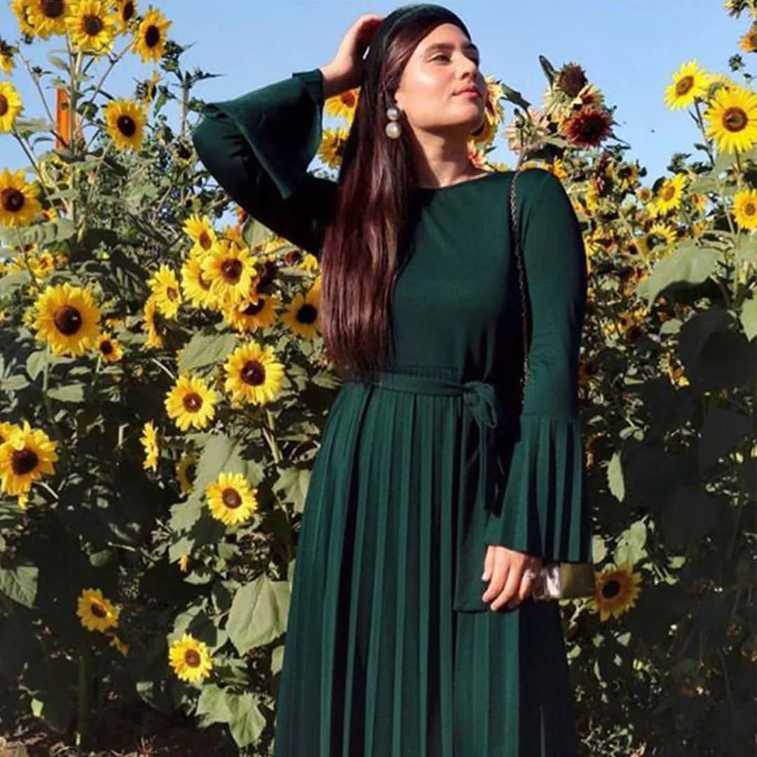 Kaftan Muslim Dress Arabic Abaya Dubai Hijab Dresses for Women Pakistani African Moroccan Dresses Eid Mubarak Islamic Clothing