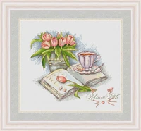 cross stitch handmade 14ct counted canvas diycross stitch kitsembroidery book and coffee 2 39 35