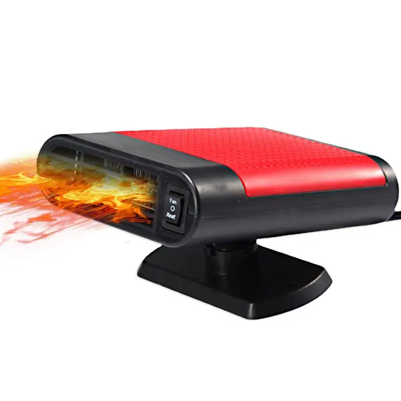 

12v Car Heater Portable Battery Powered 2 In 1 Car Heaters 360 Rotatable Windscreen Defogger Defroster For Car SUVs Trucks