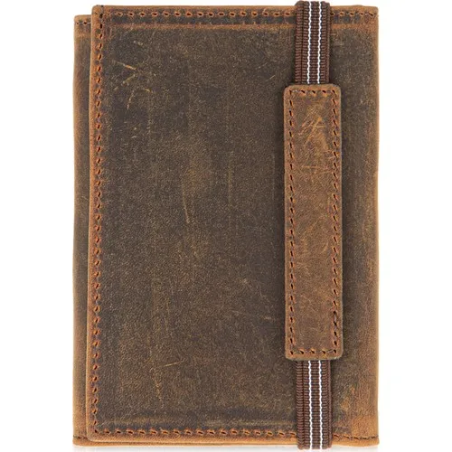 

BLUE Men's Brown %100 Genuine Leather Wallet High Quality Stylish Design for Male Carteira Masculina Кошелек Мужской