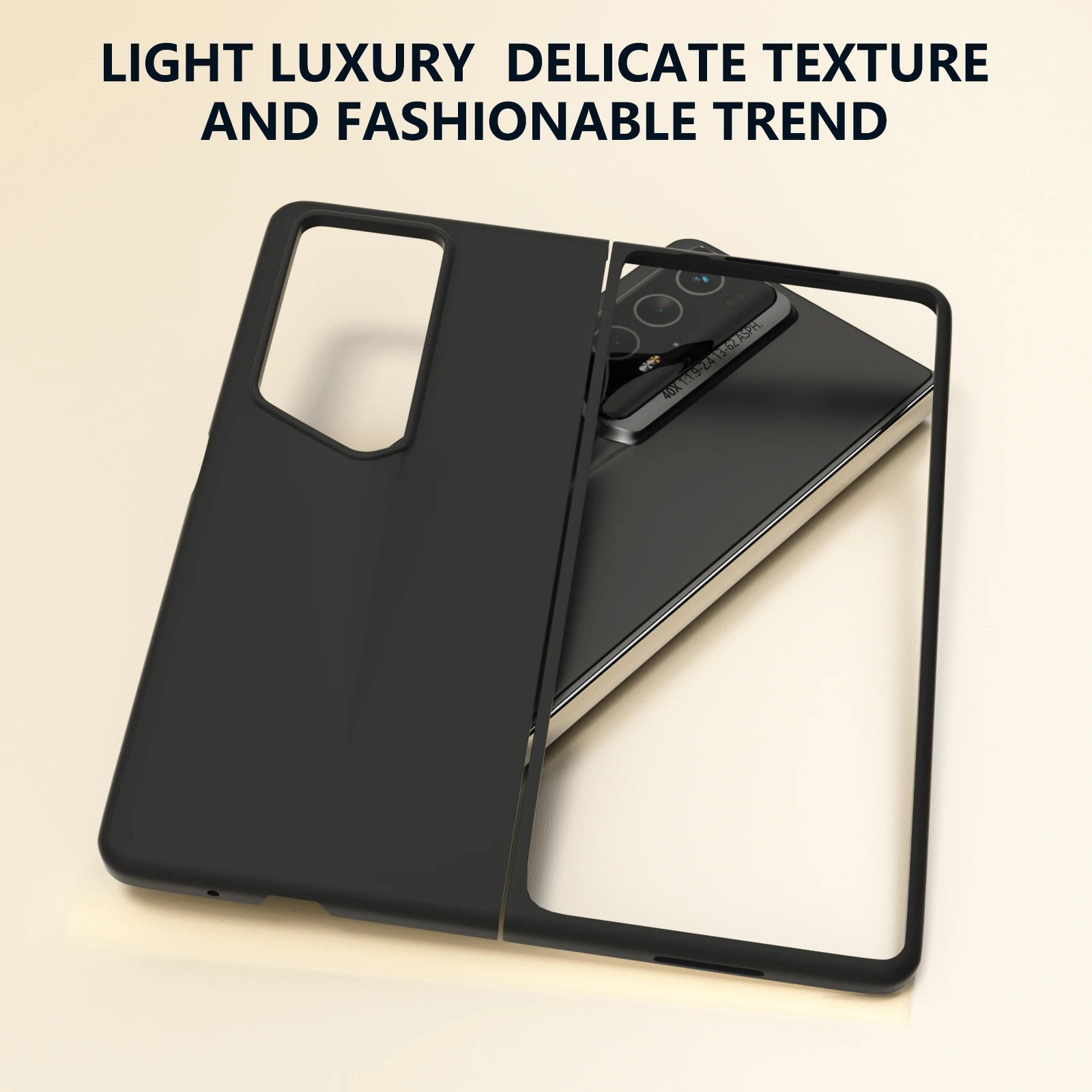 Роскошный тонкий матовый жесткий чехол для телефона из поликарбоната Honor Magic V2 RSR