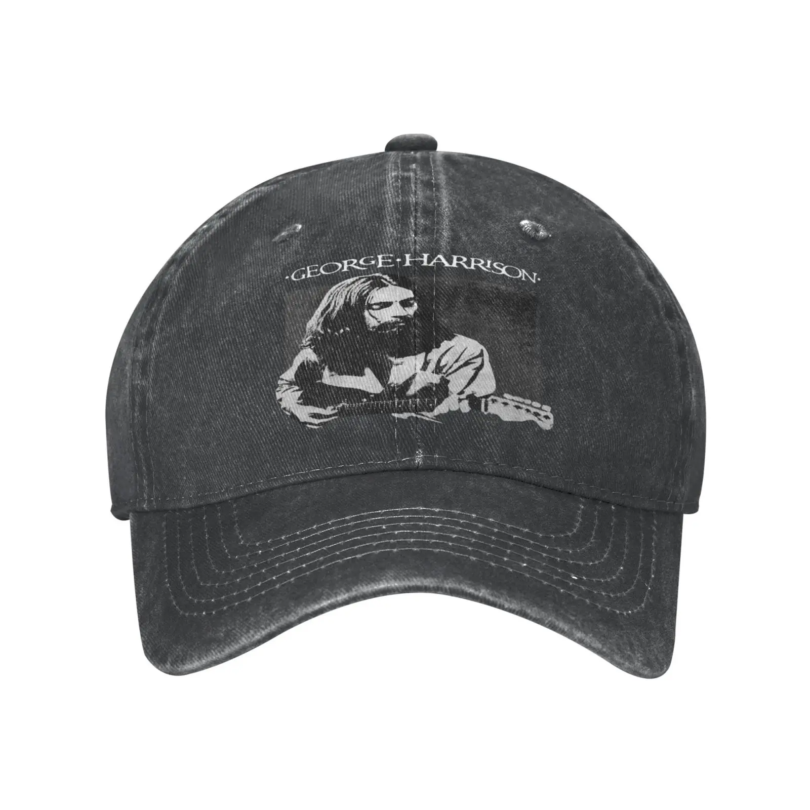 

Большая бейсболка в реальном времени Джордж Харрисон бейсболка для мужчин Панама Кепка атласная Кепка женские мужские головные уборы кепк...