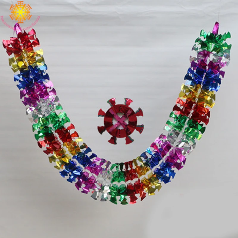 Красочная лента искусственное украшение для рождественской елки домашние