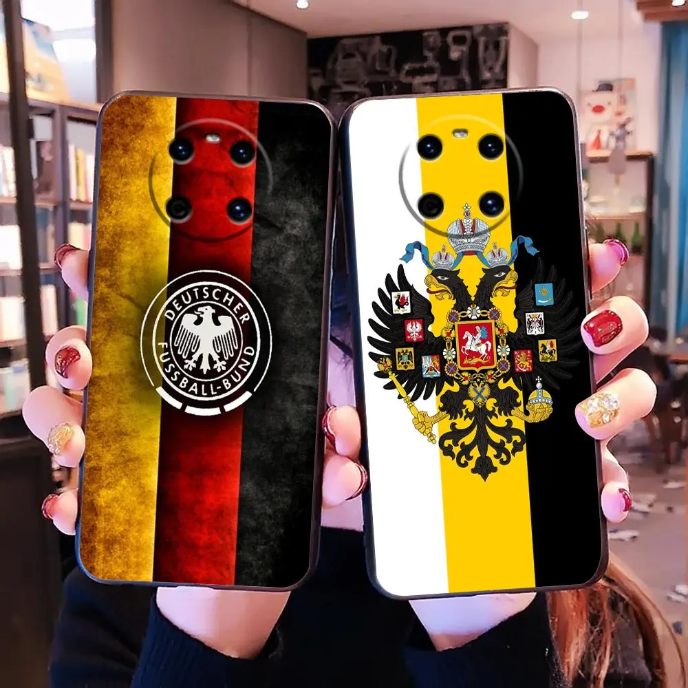 

Funda Coque Para Phone Case For Huawei P10 P20 P30 P40 P50 P50E Mate 10 20 40 RS Lite E 5G Pro Plus Capa Case The Russian Flag