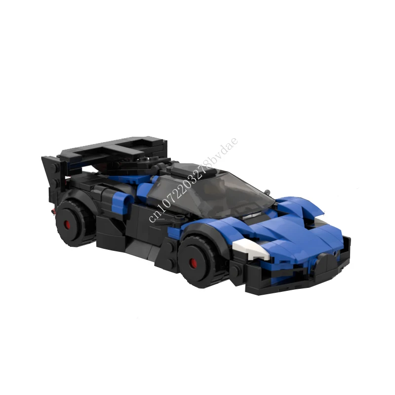 

327PCS MOC Speed Champions Bugattied Bolide Sportscar Model Building Blocks Technology Bricks Creative Assembly Kids Toys Gifts