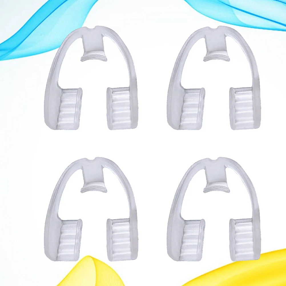 

4PCS EVA Practical Durable Night Protector Mouth Guard Grinding Guard for