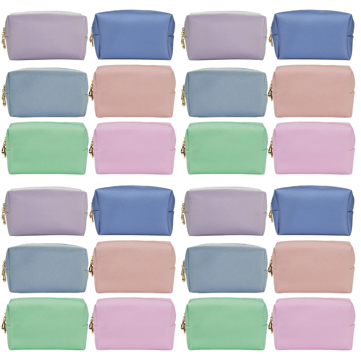 

24 Pcs Pouch For With Zipper Portable Makeup Bags for