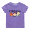 Crimson Dawn T-shirts S-South Park Kawaii Cartoon Tshirt Kids Summer Clothes T Shirt for Boys/girls 100% Cotton Graphic Tee Top 4