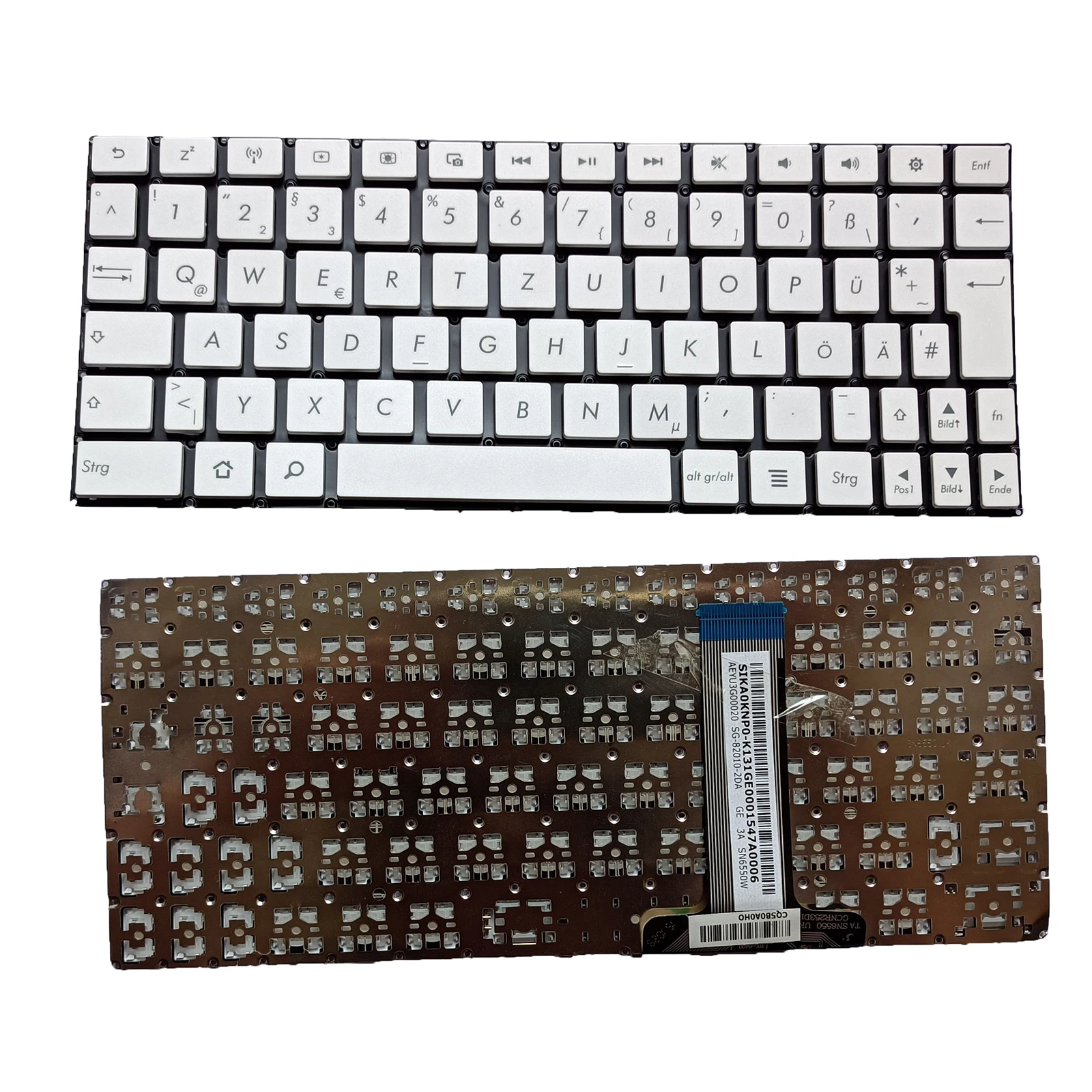 

Белая клавиатура GR для Asus Eee PC X101 X101CH X101H X101-BLK041G EeePC