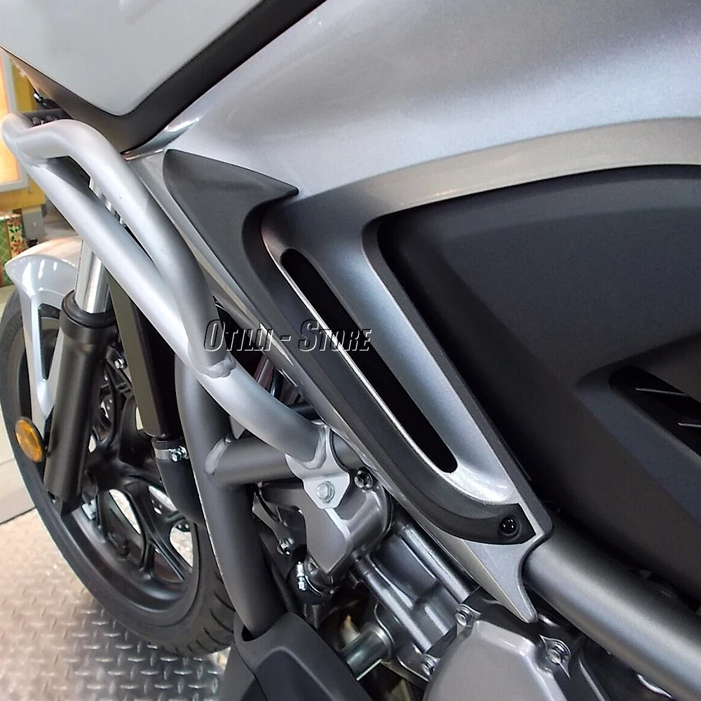 Фото Для Honda NC700X NC 700X 750X NC750X NC700 750 X 2012 2013 2014 2015 аксессуары для мотоциклов, комплект спойлера переднего воздушного дефлектора №4