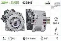 

VALEO 439845 ALTERNATOR START STOP 12V 180A CITROEN BERLINGO C4 C5 PEUGEOT 208 3008 PARTNER TEPEE 1,6 HDI 11 IS KAMPANYALI (ad.