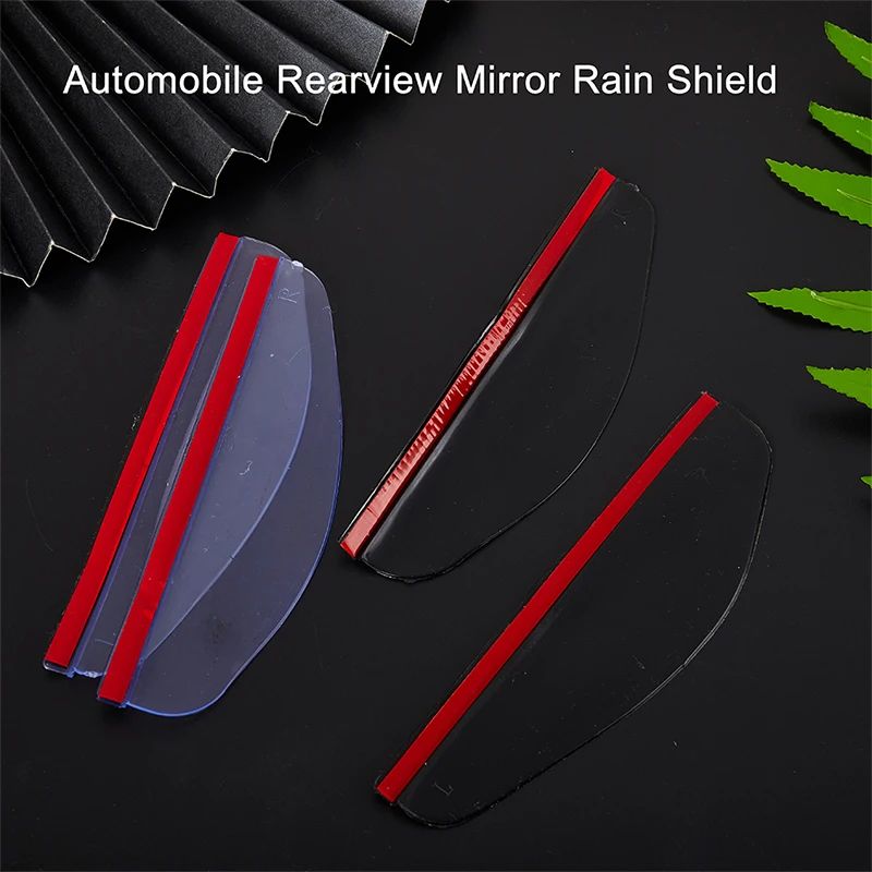 

2Pcs Universal Car Rearview Mirror Rain Eyebrow Auto Car Rear View Side Rain Shield Snow Guard Sun Visor Shade Protector