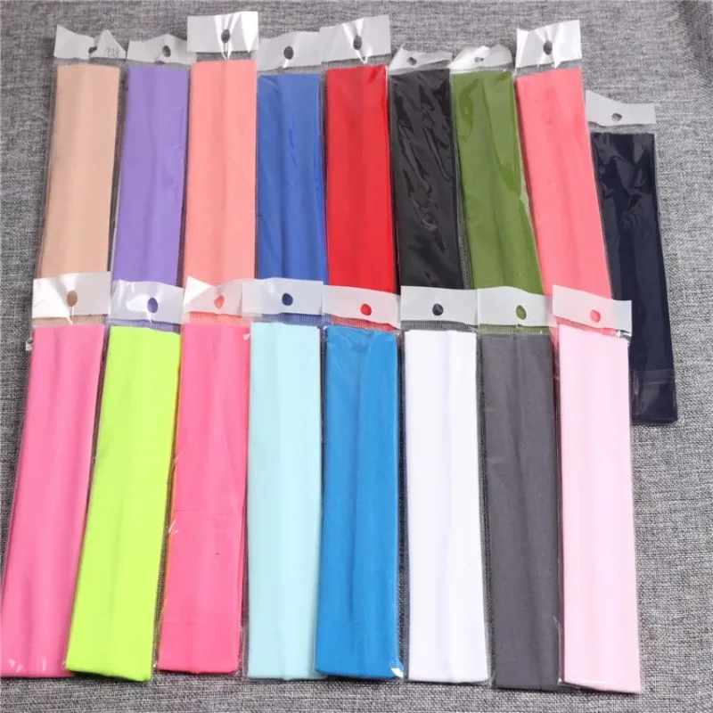 

Sports Sweat Head Hair Bands Gym Yoga Women Exercise Tennis Racket Badminton Grip Stretch Headbands