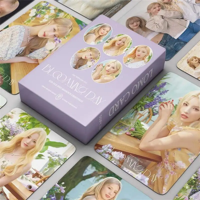 

10/25/55PCS Kawaii Kpop Gidle Lomo Cards for Fans Collection Gift Korean Stationery School Supplies Album Idol Photocards