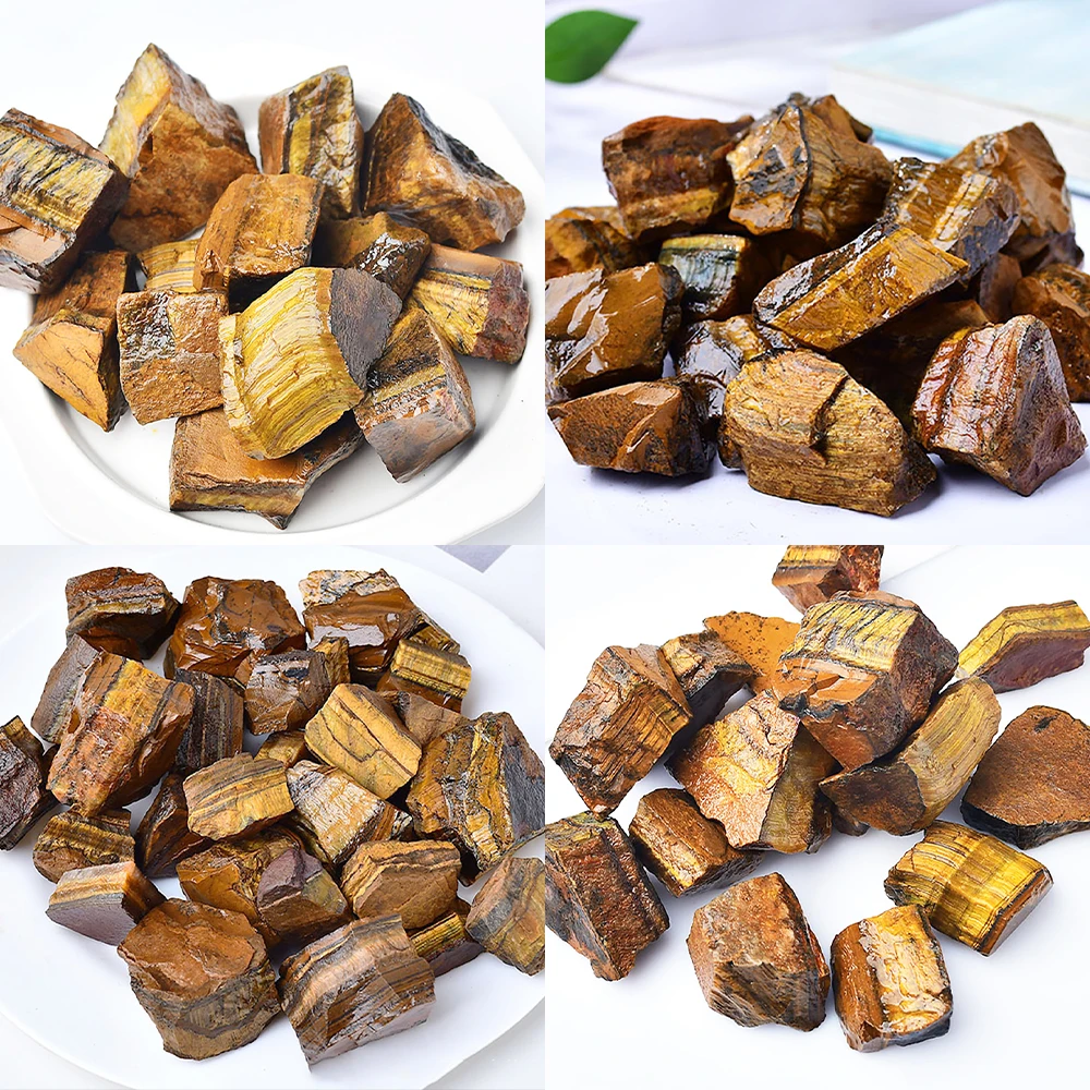 Натуральный камень тигровый глаз минеральный ландшафт образец горной породы